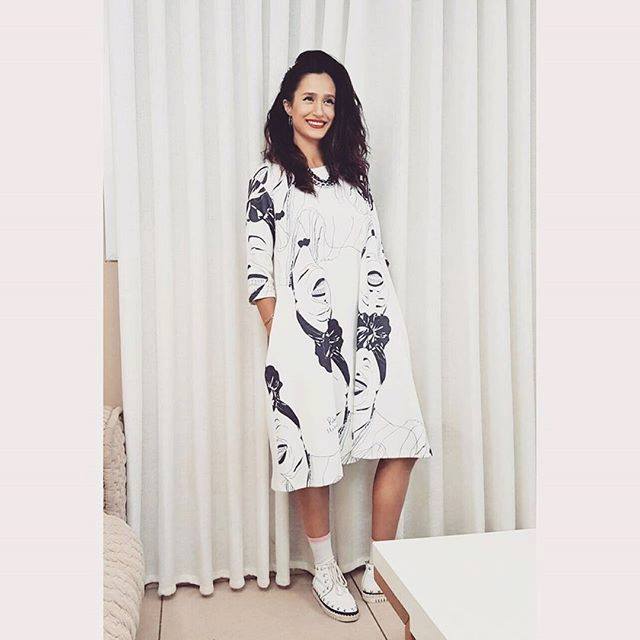 Gad - My Wife with a new dress for Shabbat soon she's cooperating with ...