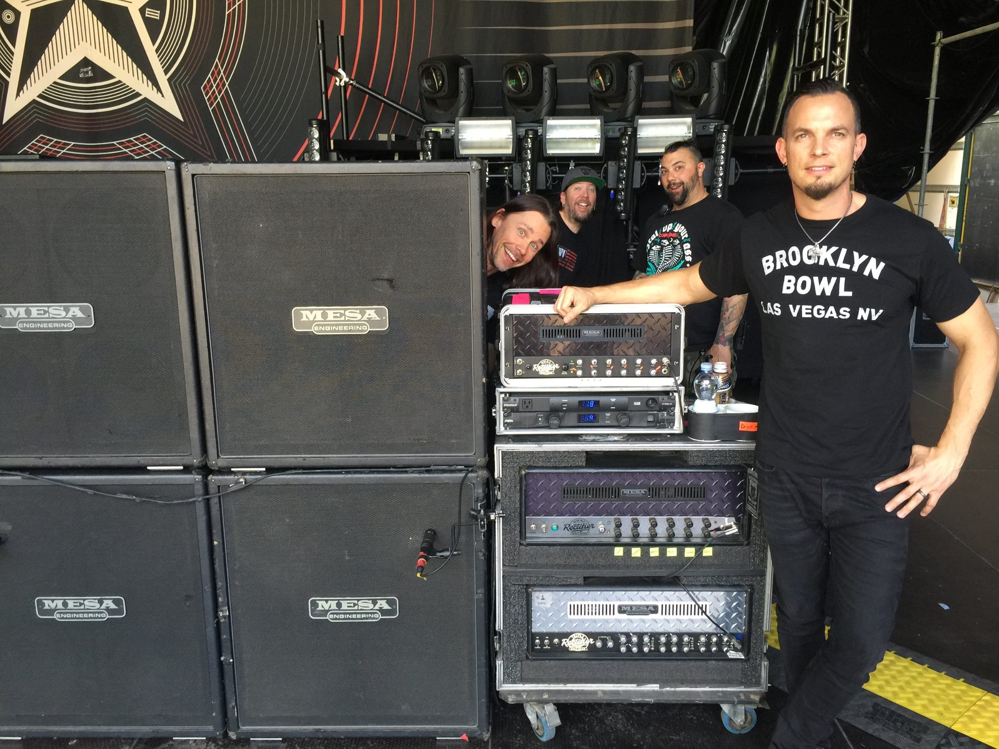 Mesa Boogie - MESA artist Mark Tremonti with his rig on a... | Facebook
