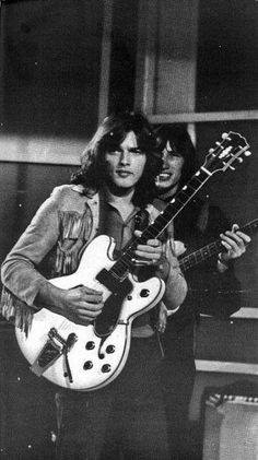 David - A rare picture of David from 1968 (with Roger Waters