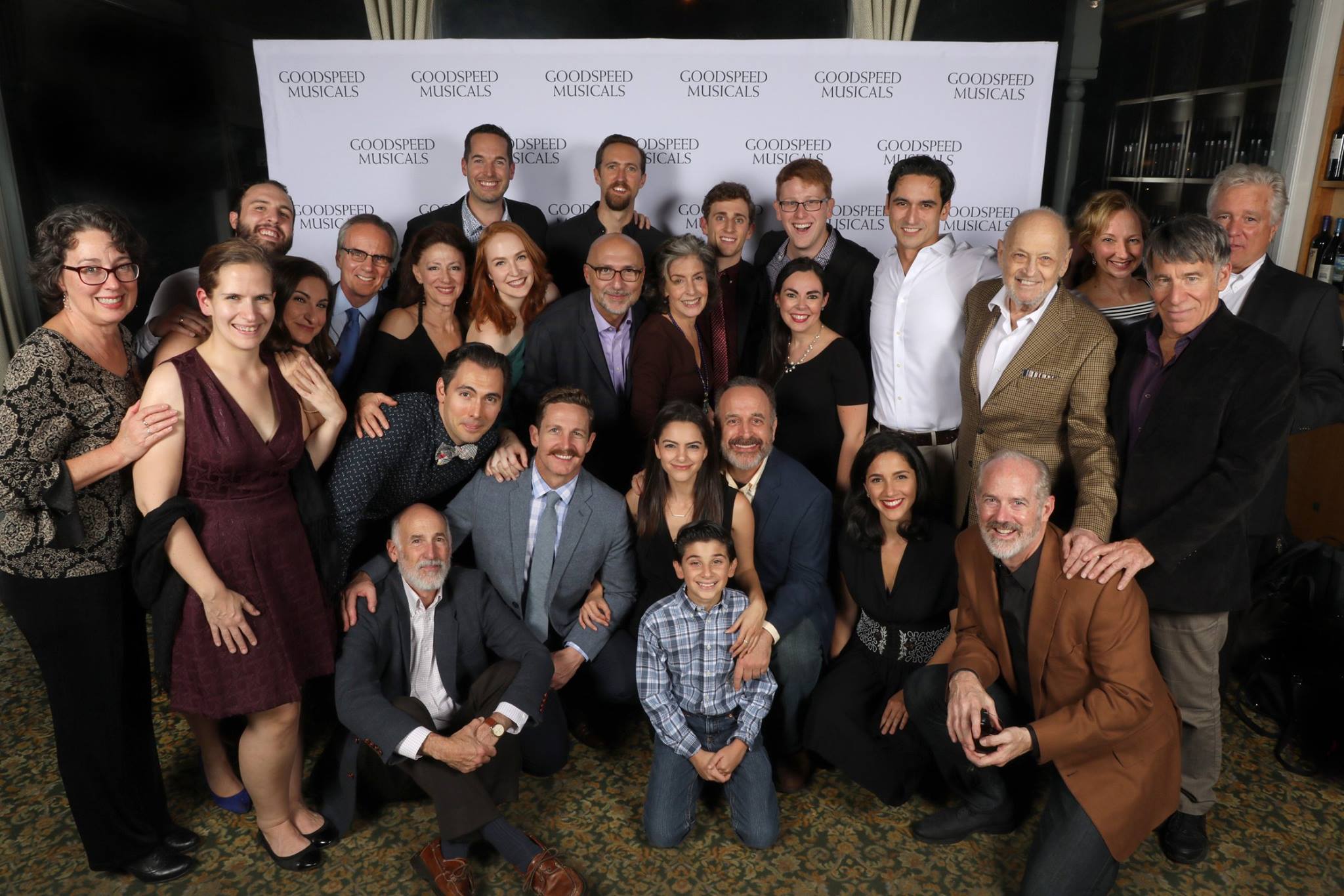 Goodspeed - The entire company of RAGS gathered with special guests ...