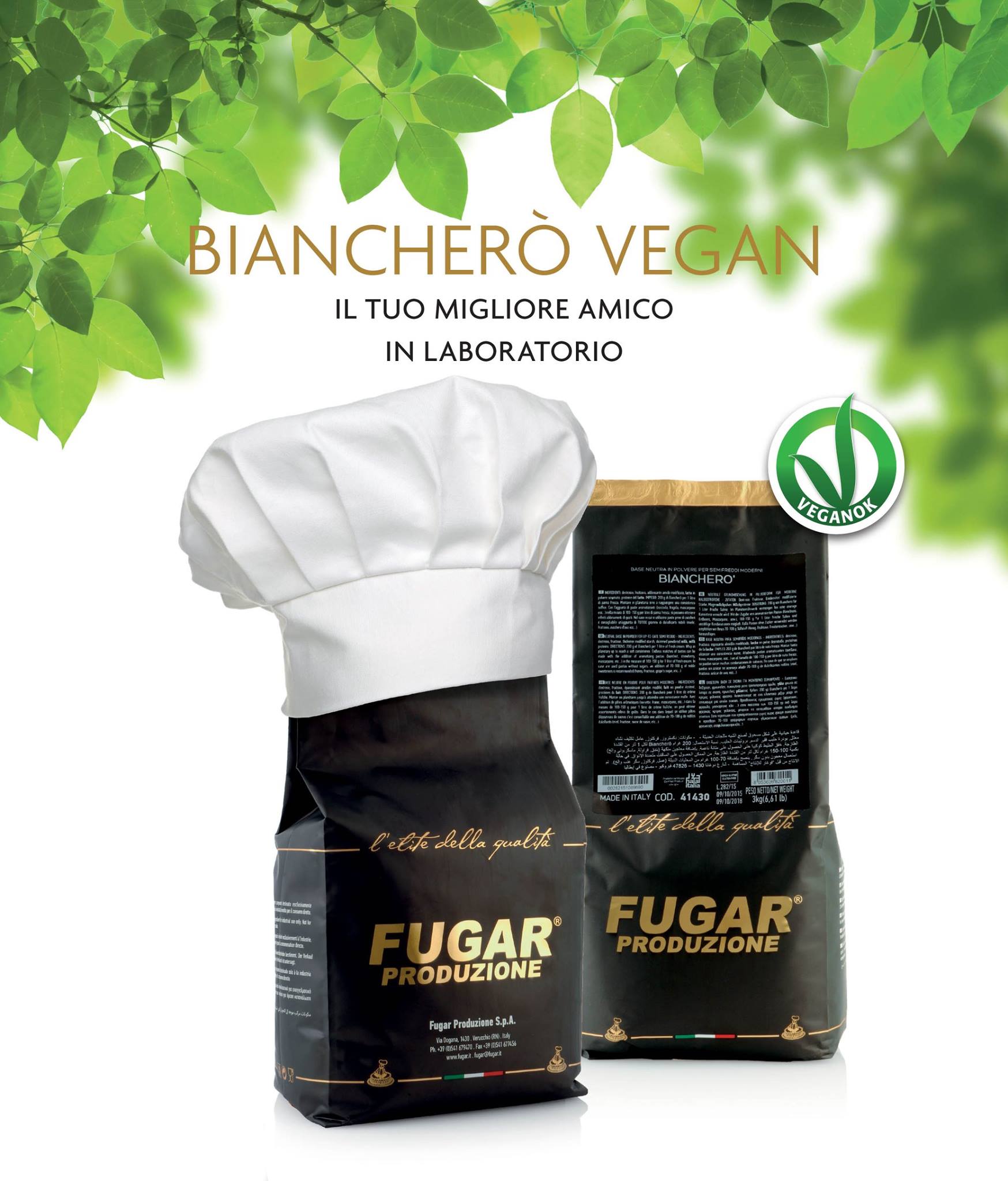 FUGAR - Biancherò Vegan, la versione vegana del mix in polvere più ...