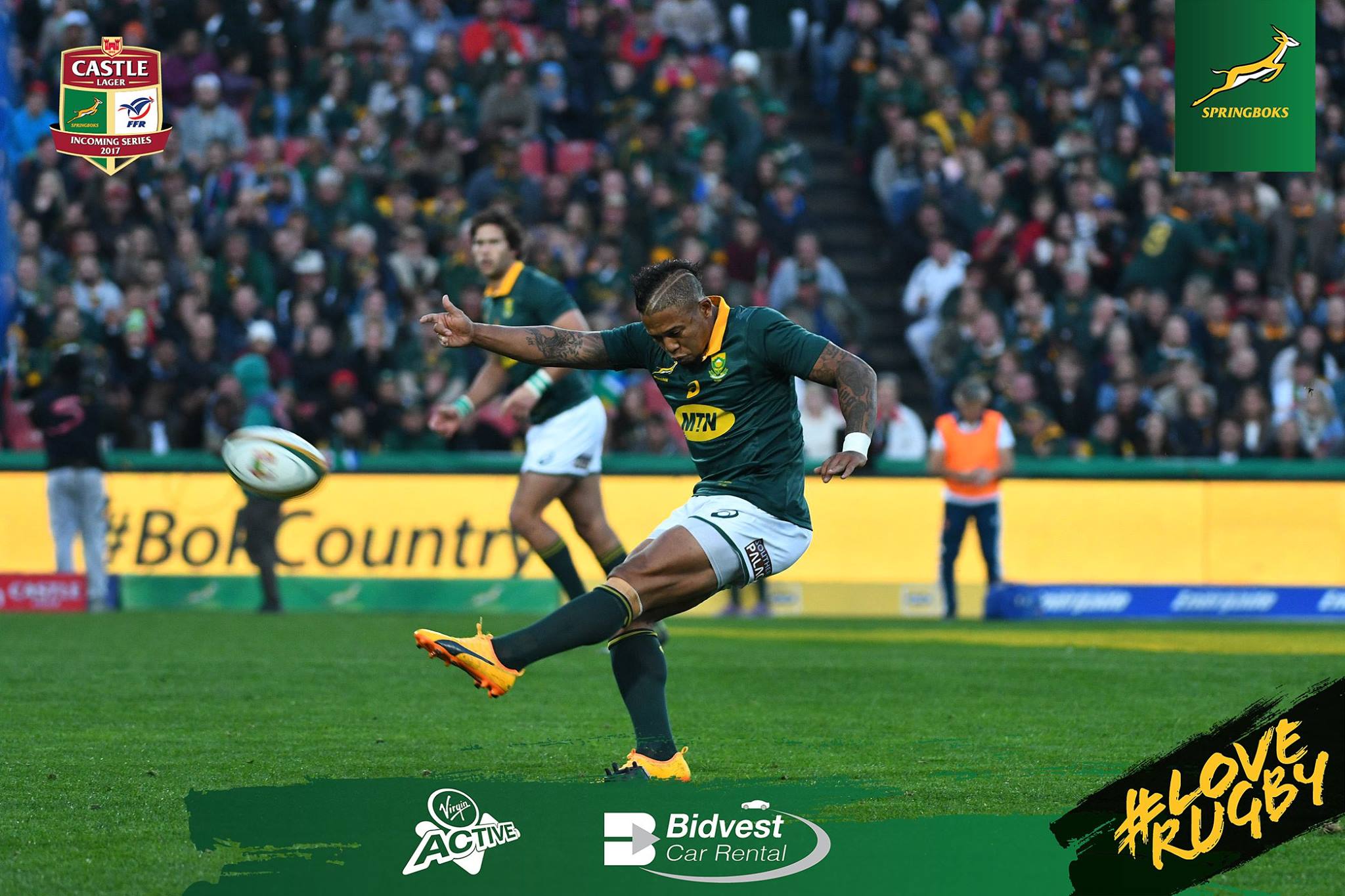 Springboks - First half gone in a flash at Emirates...