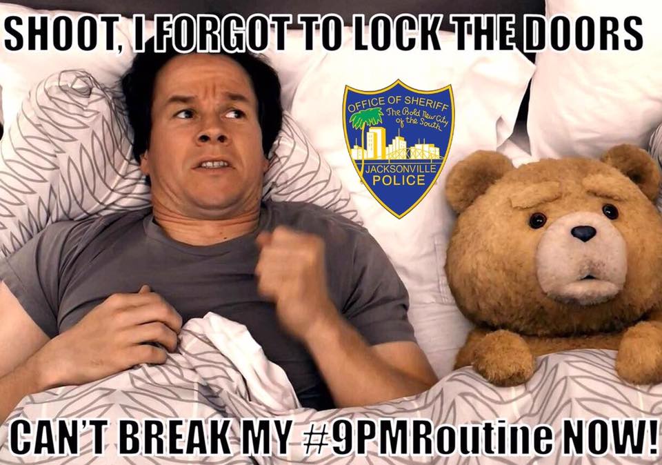 9PMRoutine time! Who has... - Jacksonville Sheriff's Office | Facebook