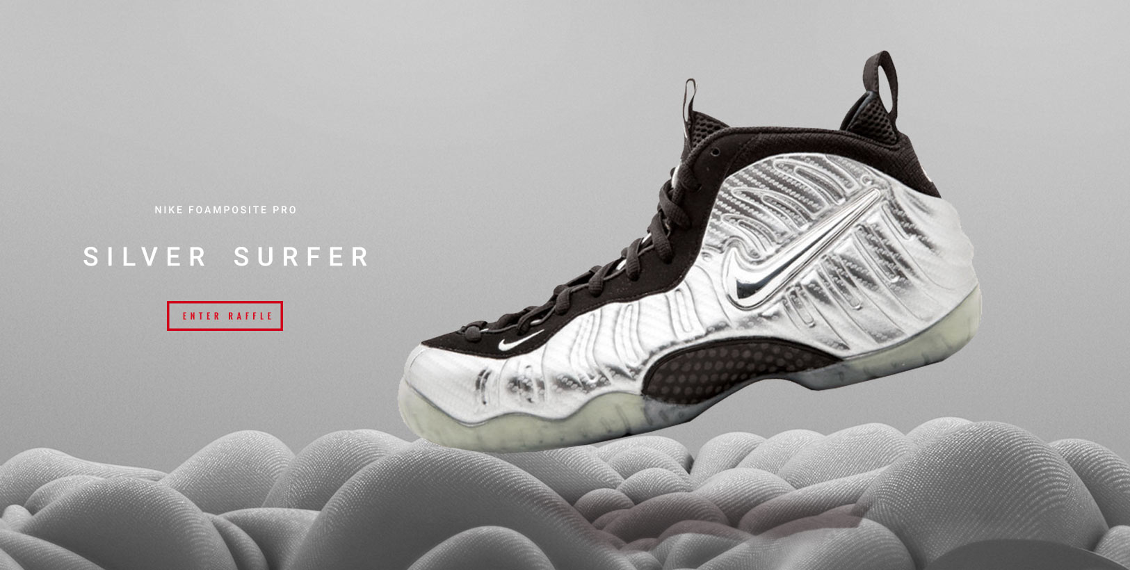 Nike Sportswear Air Foamposite Pro Silver Surfer NIKE MENS Air 