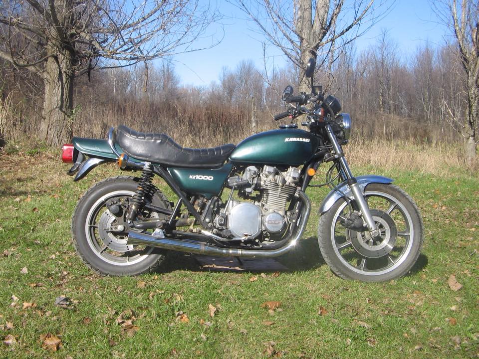 Kawasaki's US headquarters. Both the bikes on display.