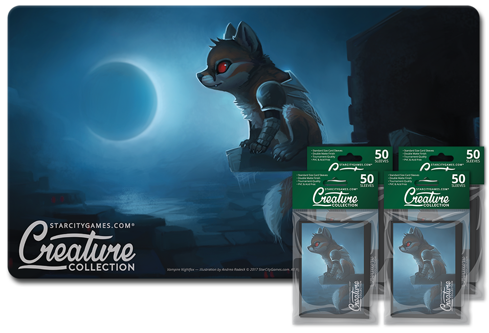 Star - Say hello to Vampire Nightfox! 🦇🦊 Order your playmats and