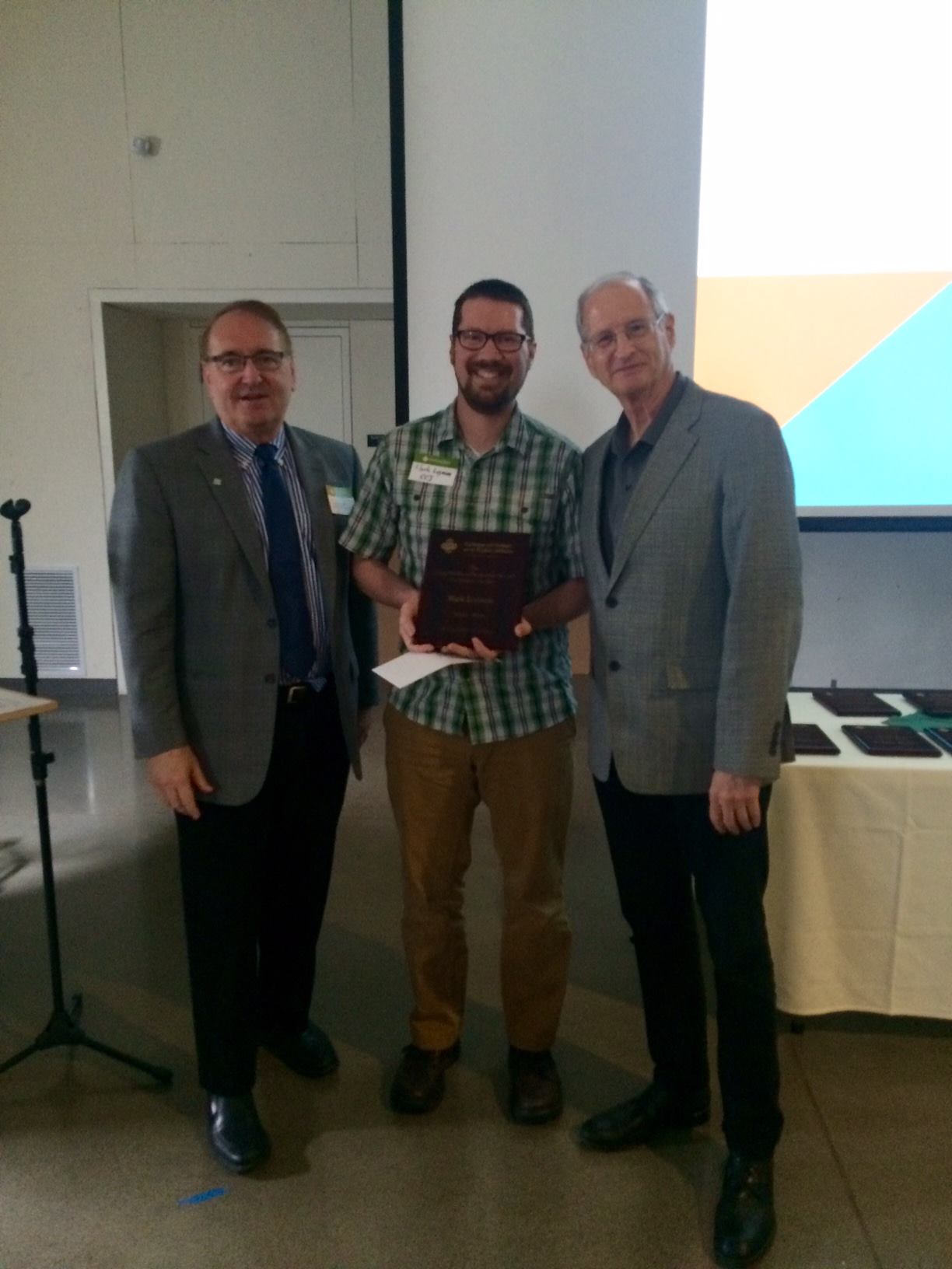 Congratulations to Dr. Mark Leymon, winner of this year’s Craig Wollner ...