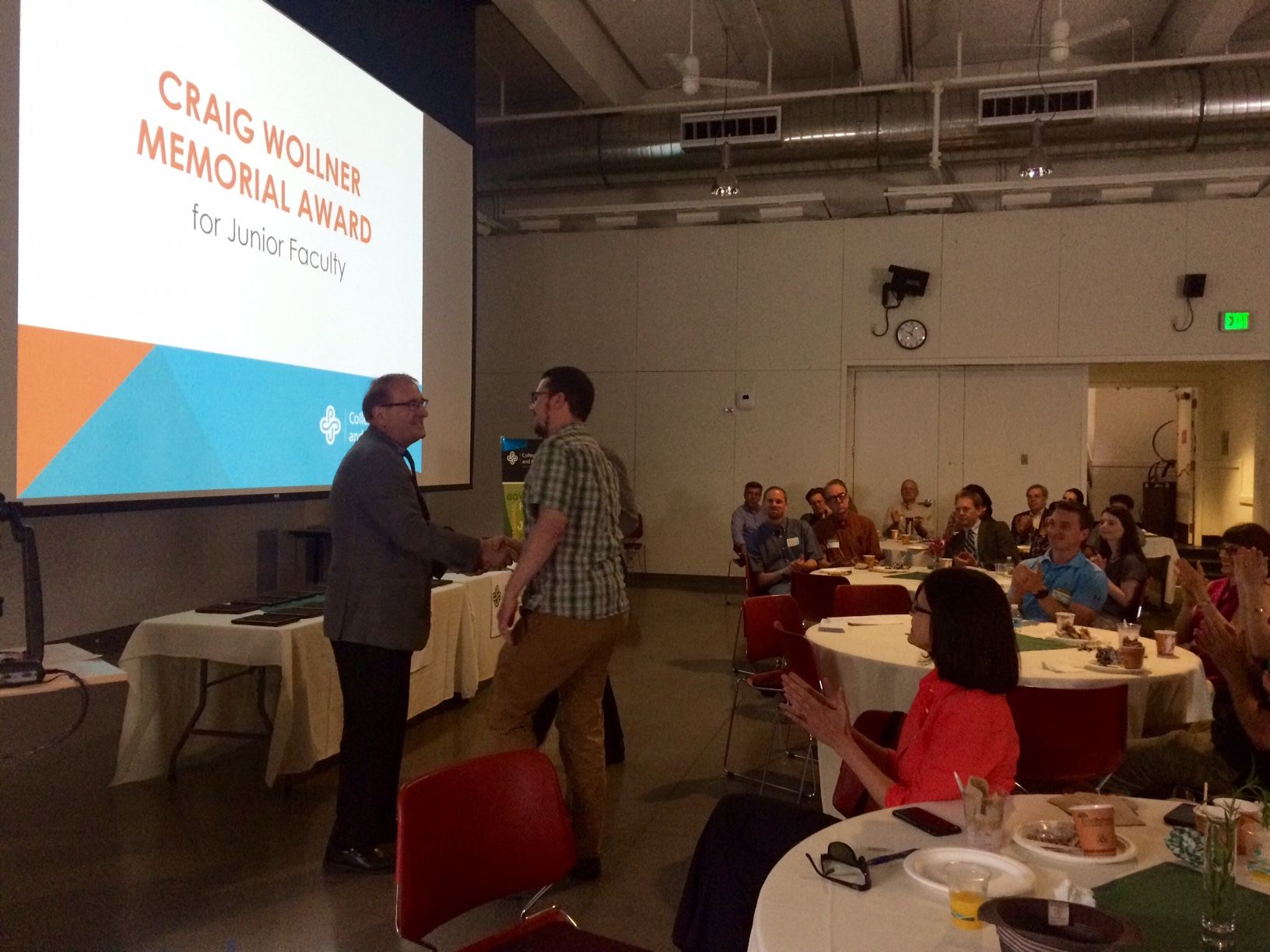 Congratulations to Dr. Mark Leymon, winner of this year’s Craig Wollner ...