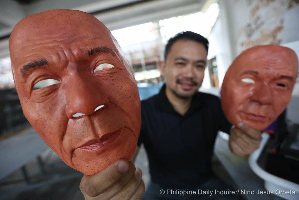 INQUIRER.net - DUTERTE MASK Industrial engineer John Tan makes high ...