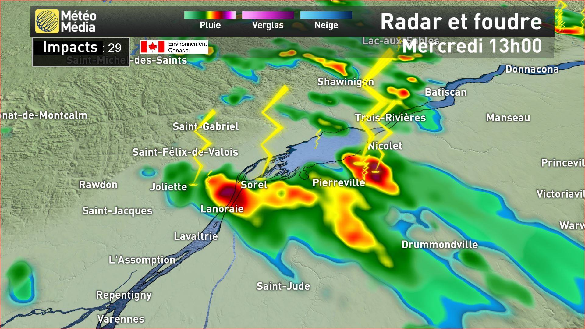 Meteomedia Sainte Catherine De La Jacques Cartier