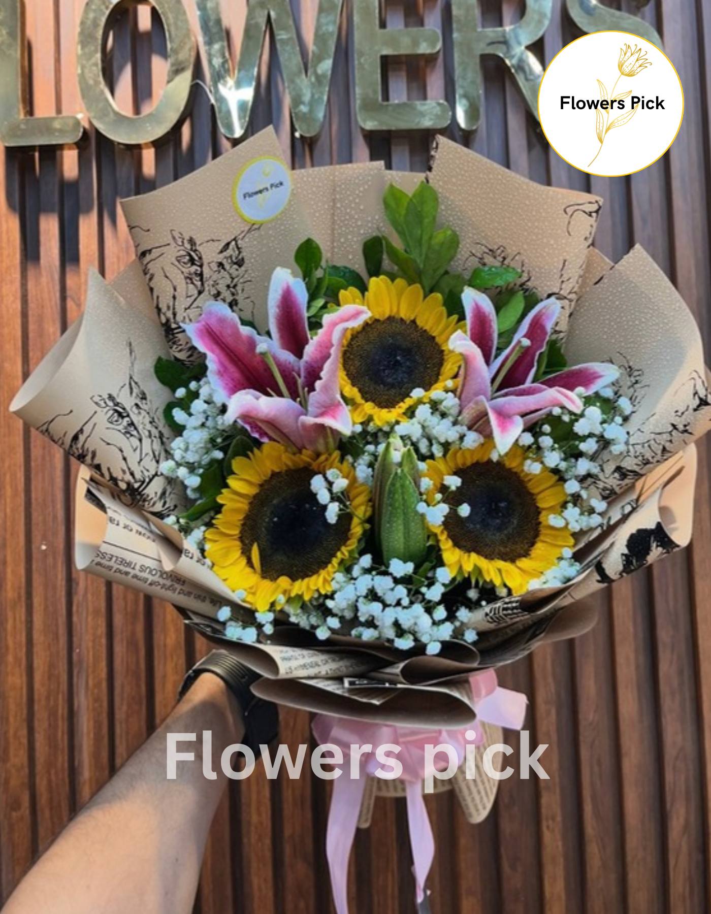 Flowers - Premium flowers bouquet 6550tk 💐🎀 | Facebook