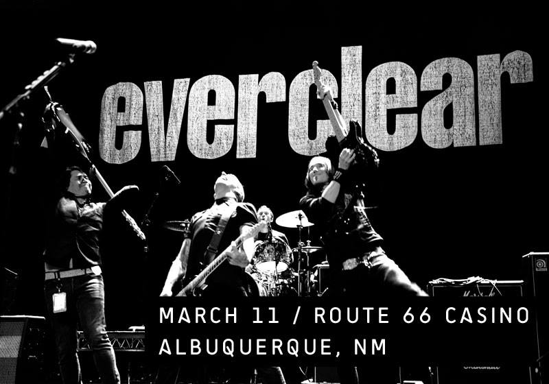 Everclear - Albuquerque, see you tomorrow! Route 66 Casino Hotel ...