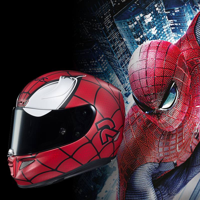 Just landed at TeamMoto - The new LIMITED EDITION Marvel HJC