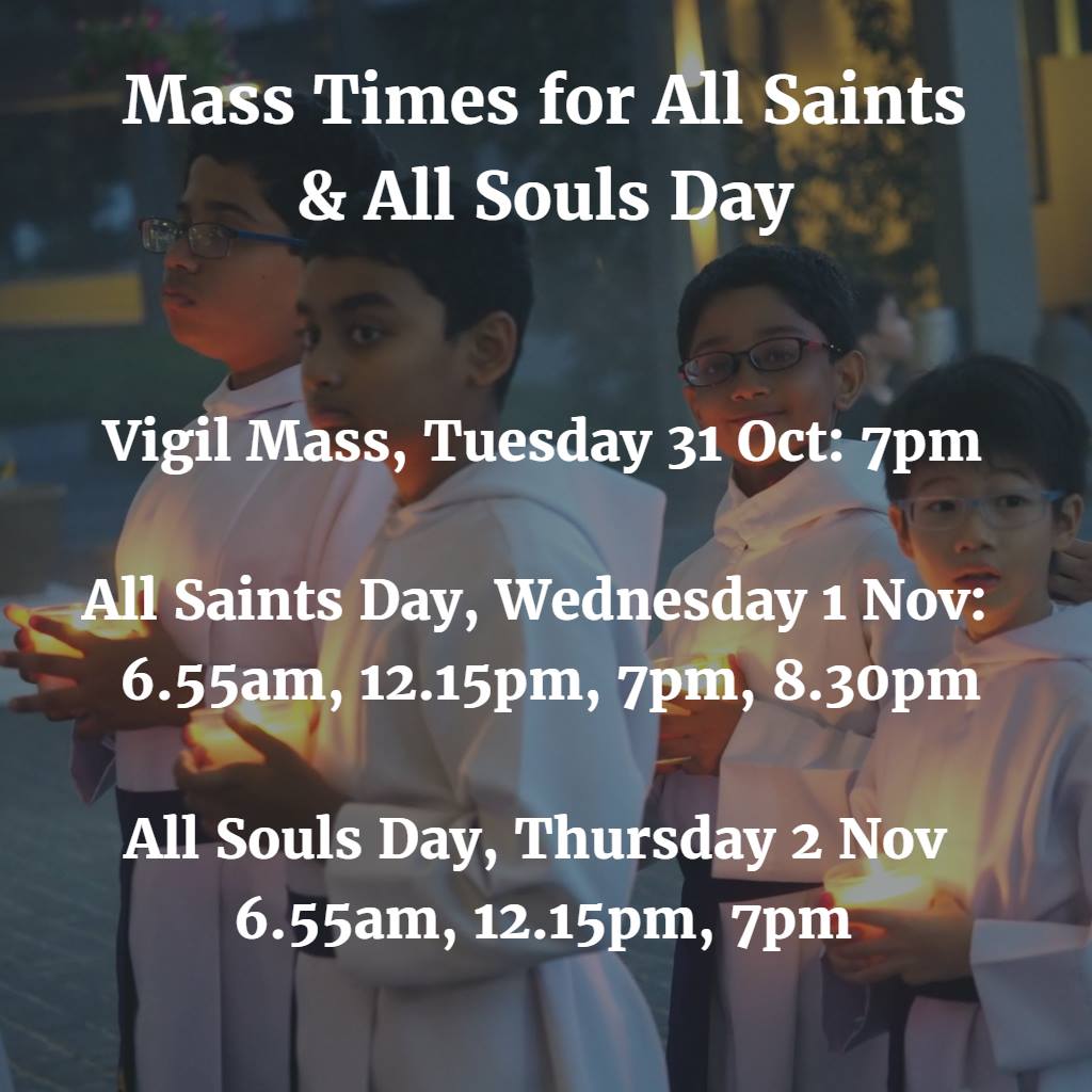 Here are the Mass Times for All... - St Mary of the Angels