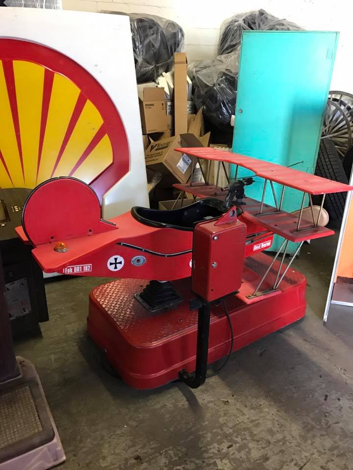 Coinopwarehouse - Biplane kiddie ride $725 SOLD | Facebook