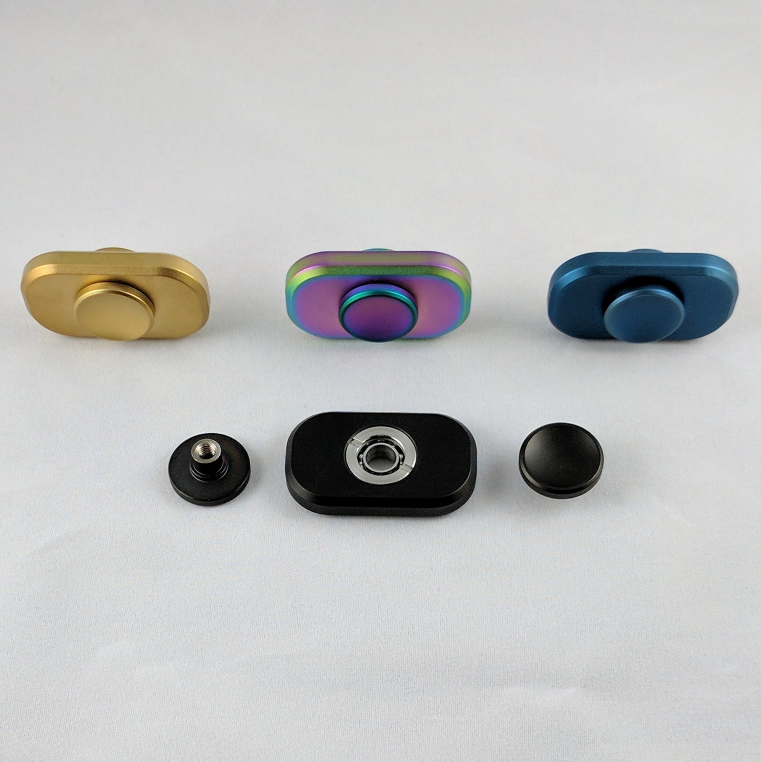 Rare Metal Fidget Spinner (gold) Playing Cards, Ace,Black Jack