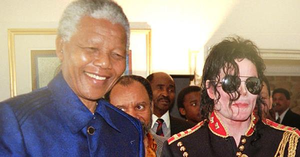 21 years ago today Michael Jackson, pictured here with the great