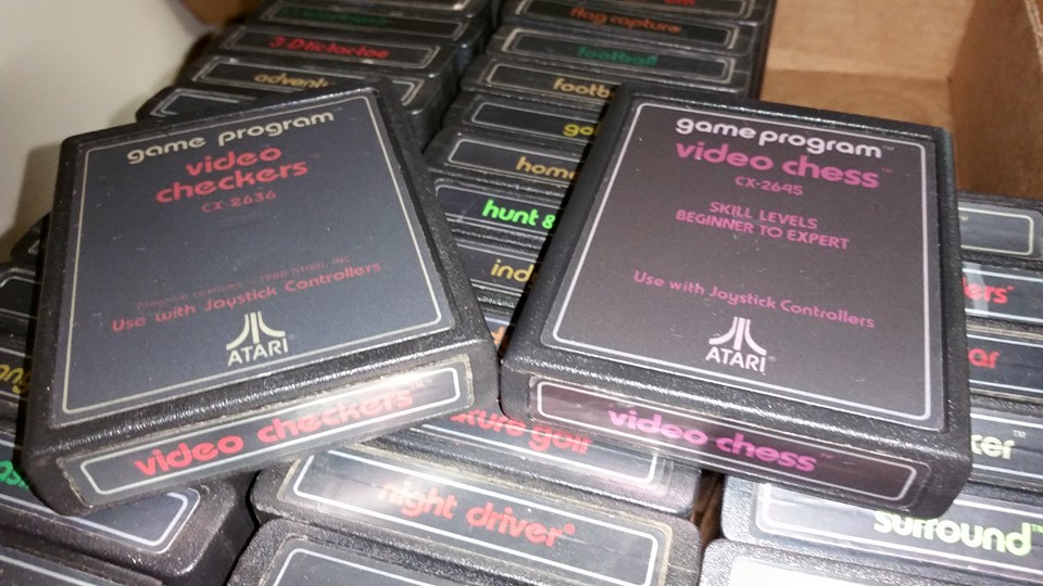 Video Chess & Checkers! #atari2600