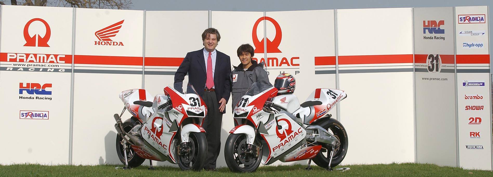 15 years of MotoGP - The History of Pramac Racing - 2002 Pramac