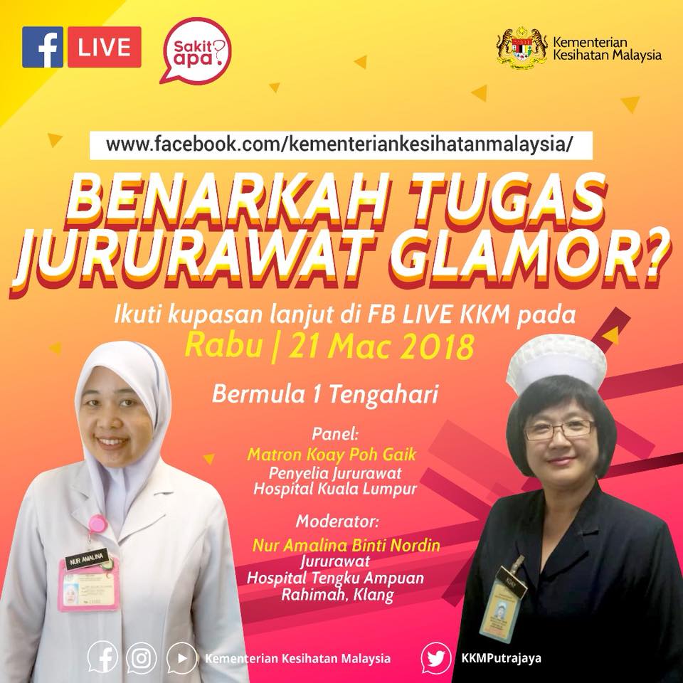 Fb Live Minggu Ini Kementerian Kesihatan Malaysia Facebook