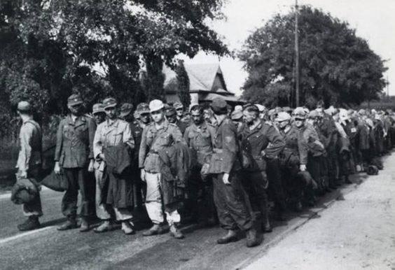 German POW's at Camp Aliceville, in Alabama WWII