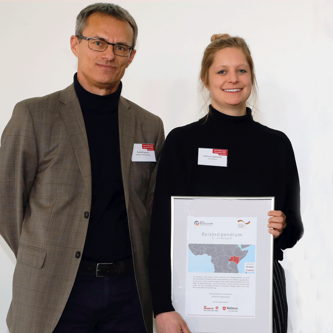 This young journalist Johanna got... - Malteser International