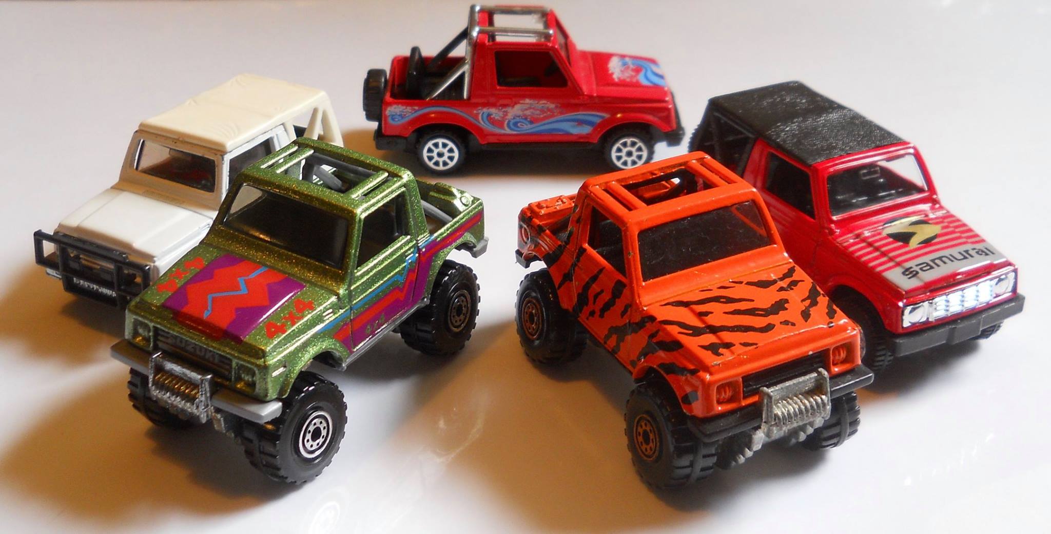 Custom Hot Wheels 1996 Street Roader Suzuki Samurai