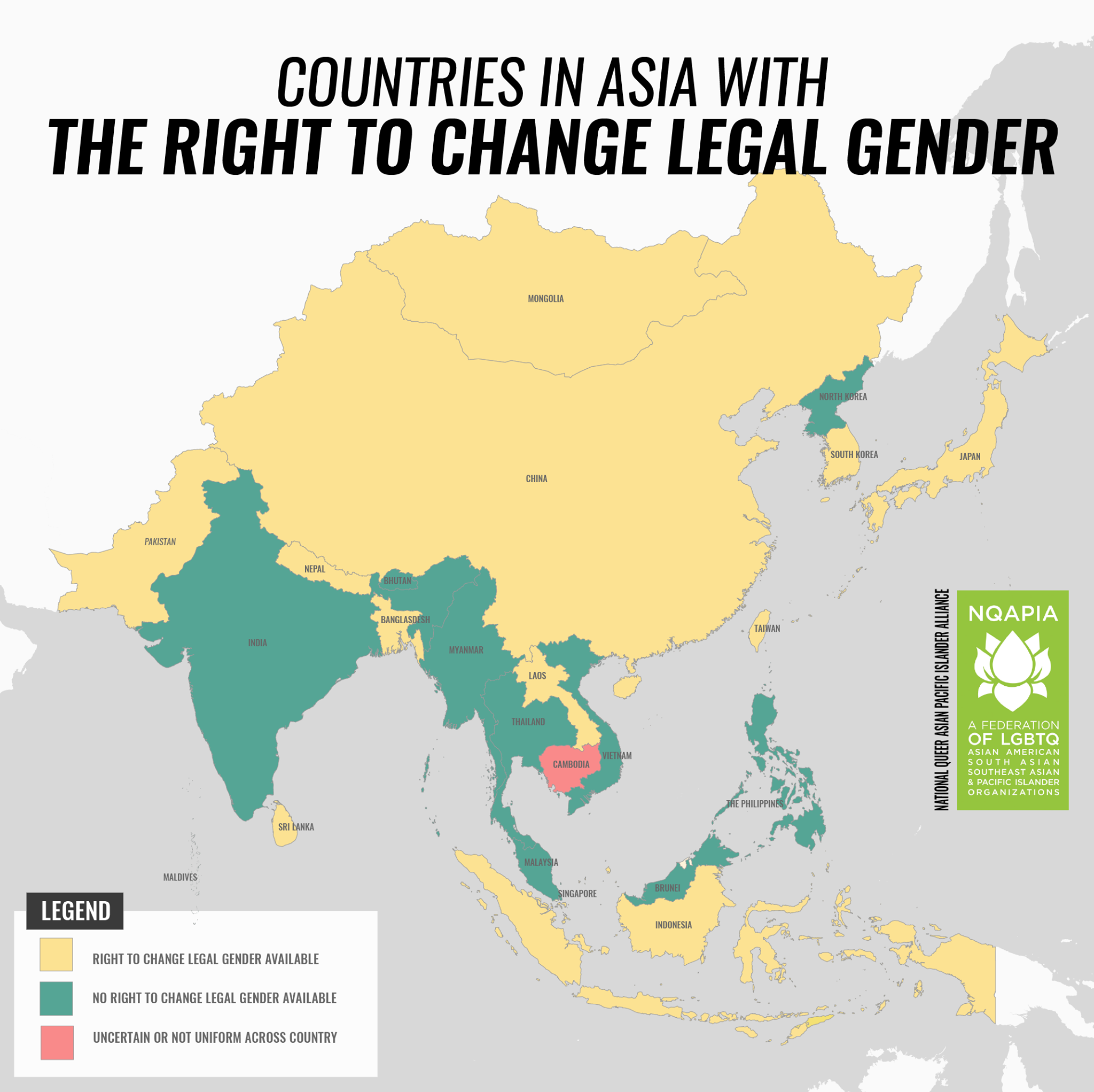 A few... - National Queer Asian Pacific Islander Alliance