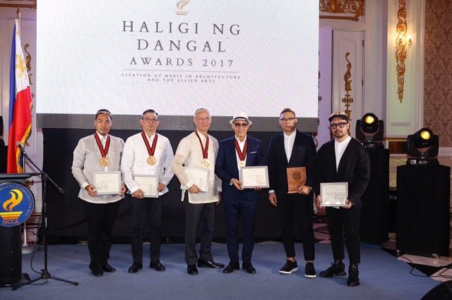 BluPrint - The honorees of the inaugural NCCA Haligi ng Dangal Design ...