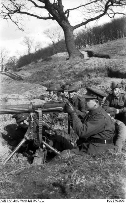 Regimental - 100 Years ago today...Lieutenant John Kennare firing a ...
