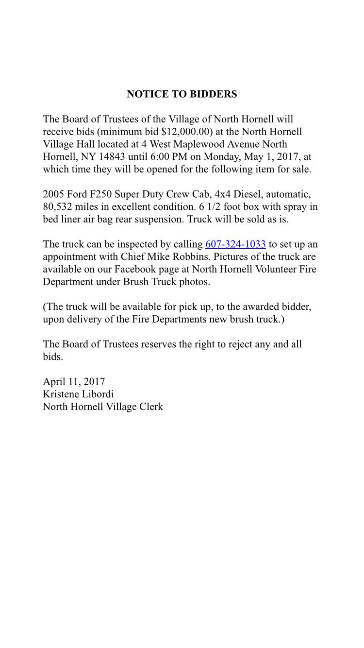 North Hornell Volunteer Fire Department - Please share | Facebook