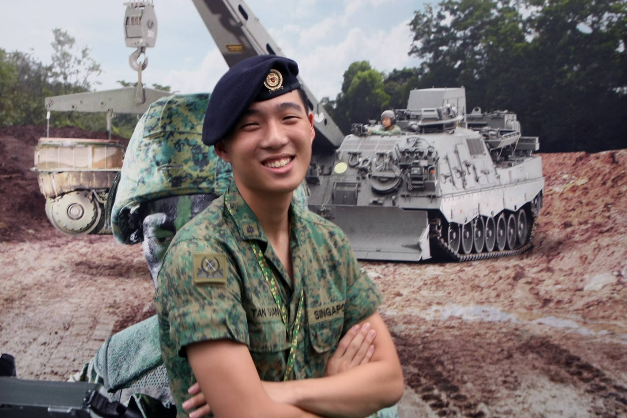 The Singapore - PTE Tan Suan, Amos Aiden believes the Army Open House ...