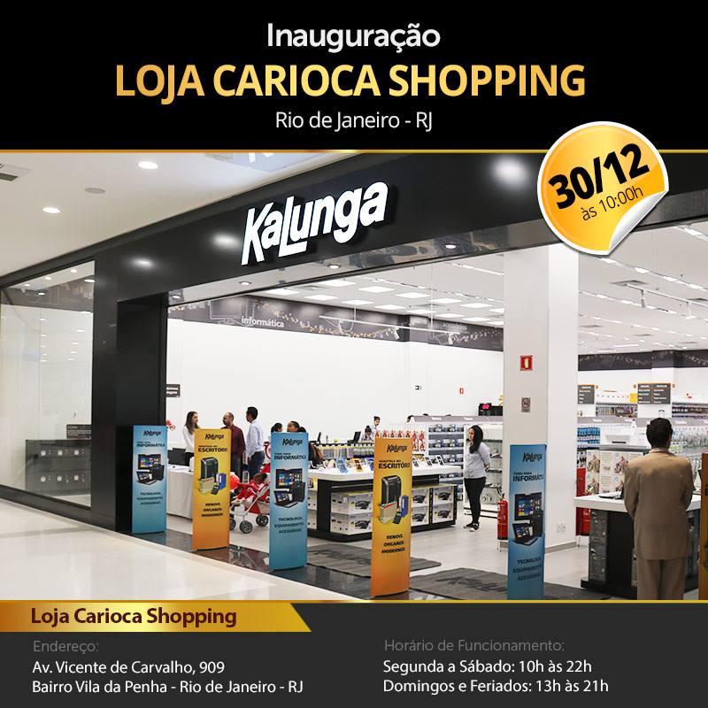 Kalunga - Venha conhecer a nova loja Kalunga Carioca...
