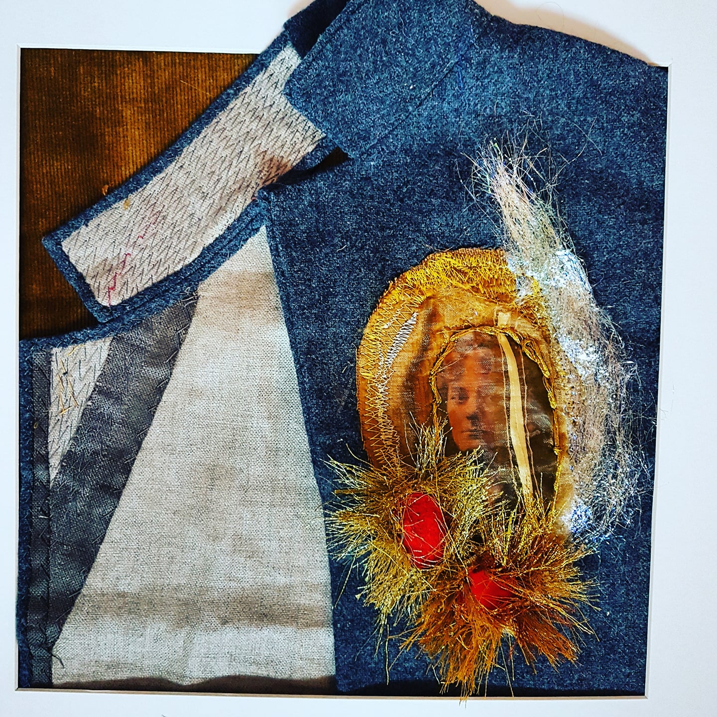 unlogical poemシルク刺繍ジャケット Details and Poem🪡📜 This Unlogical Poem embroidery poetic jacket