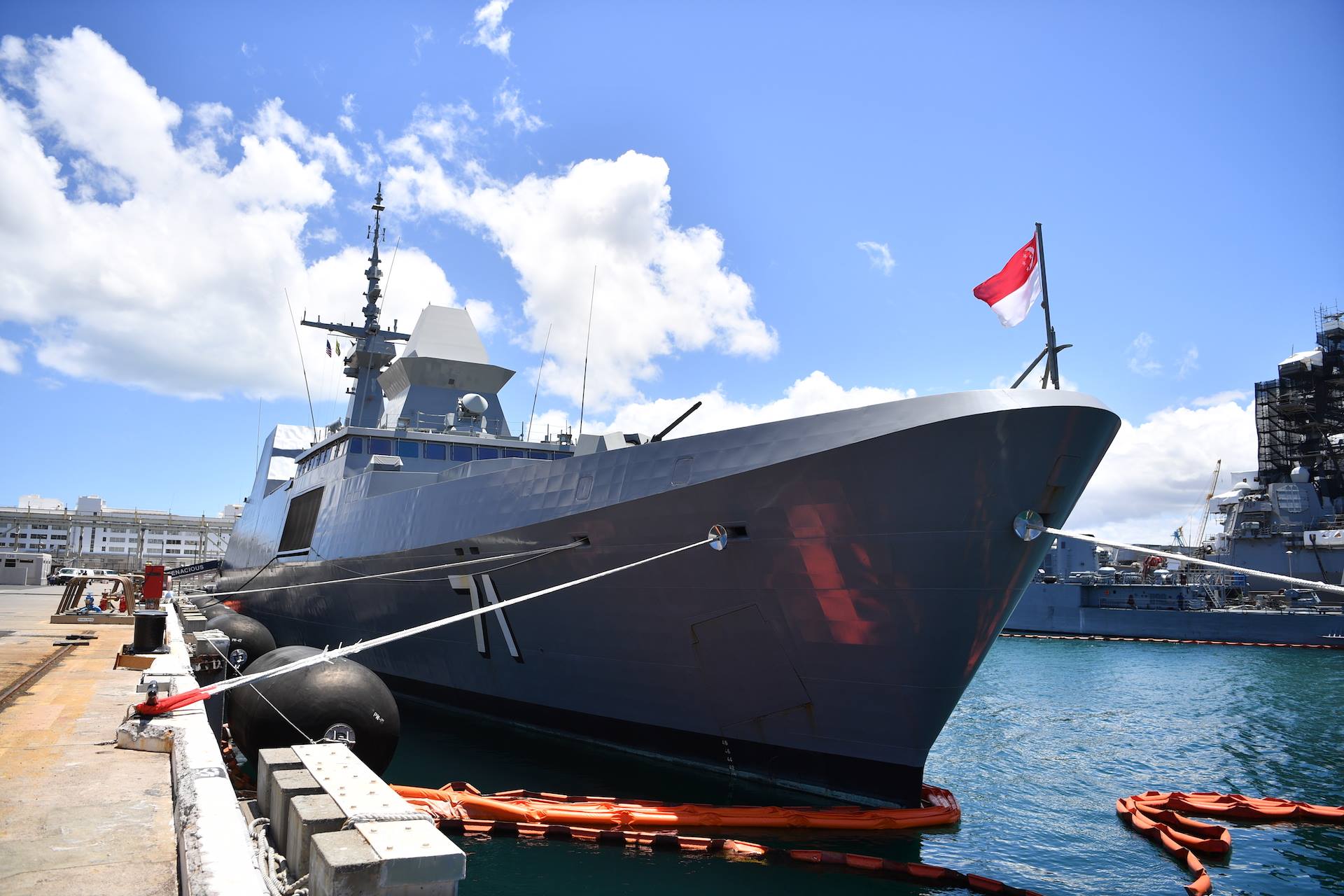 Ministry of Defence, Singapore (MINDEF) - Formidable-class frigate RSS ...