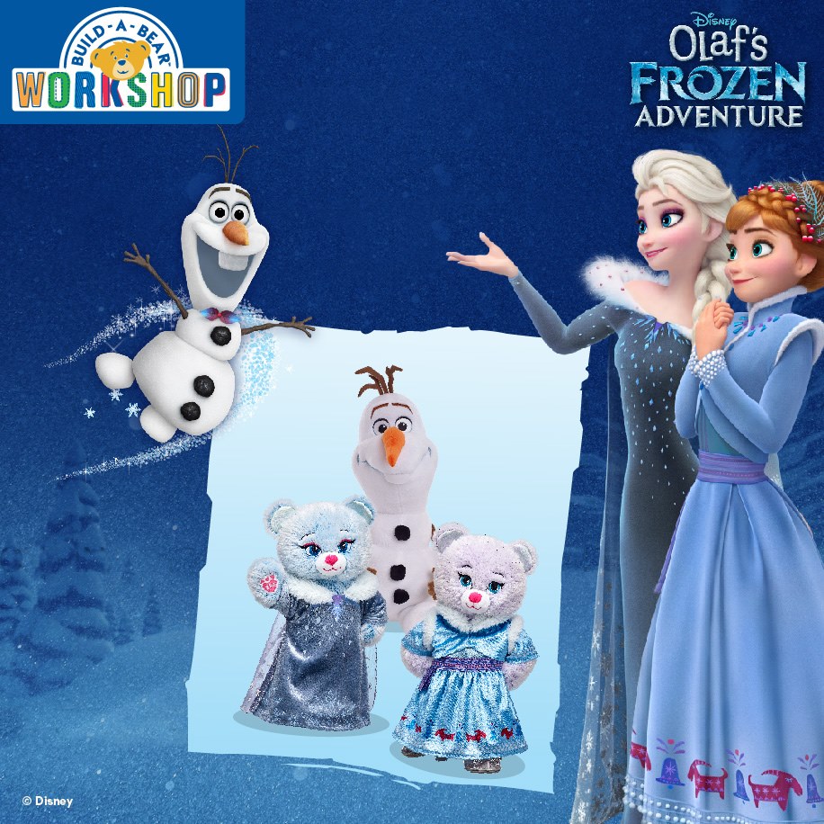 BUILD-A-BEAR - Disney fans! Anna and Elsa Inspired Bears return with a ...