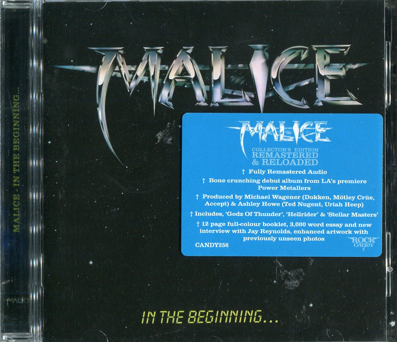 Malice's 1985 album In the Beginning