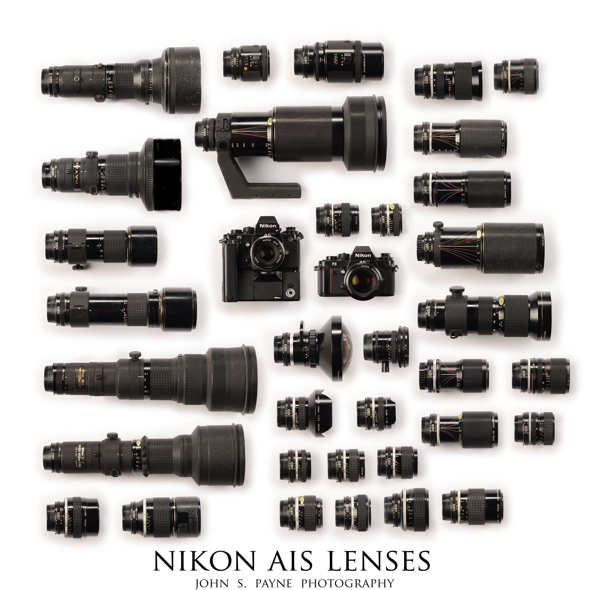 My Nikon collection F3 - 1980-2001 HP 