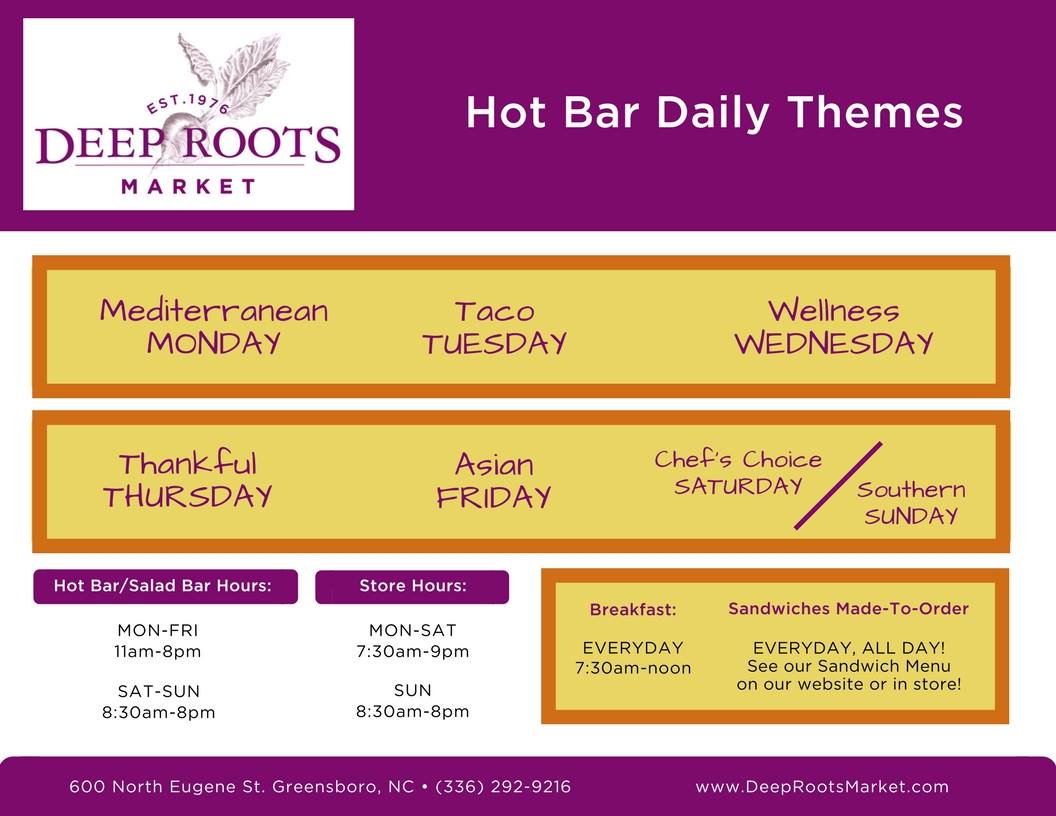 Happy Monday! ☕ Here's whats... - Deep Roots Market | Facebook