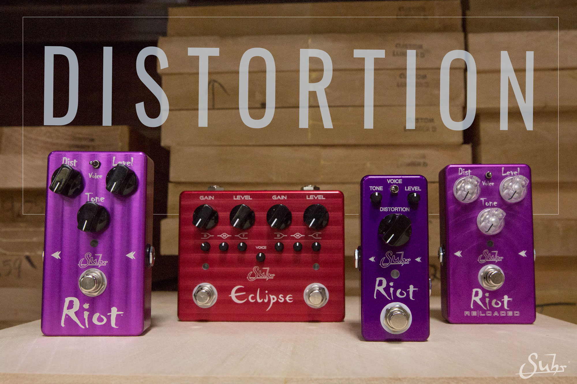 Unleash a sonic storm with the Suhr Riot Mini, a compact 