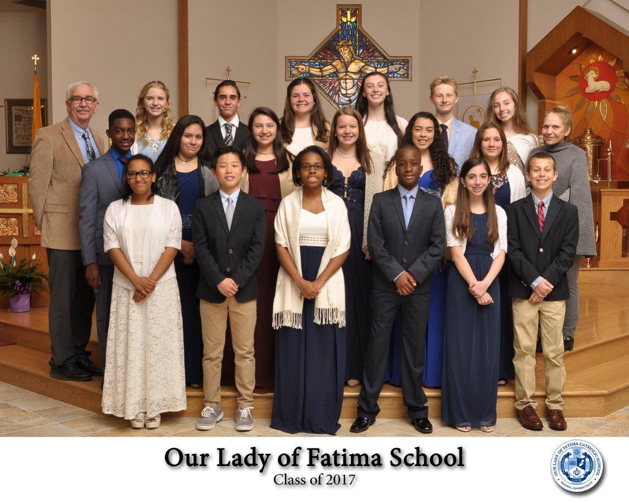 Congratulatio... - Our Lady of Fatima Catholic Academy, Wilton