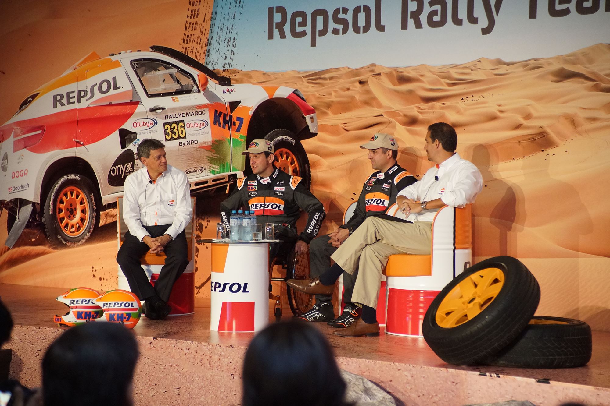 Box_Repsol - 'Media Day' previo al Rally Dakar de Isidre...