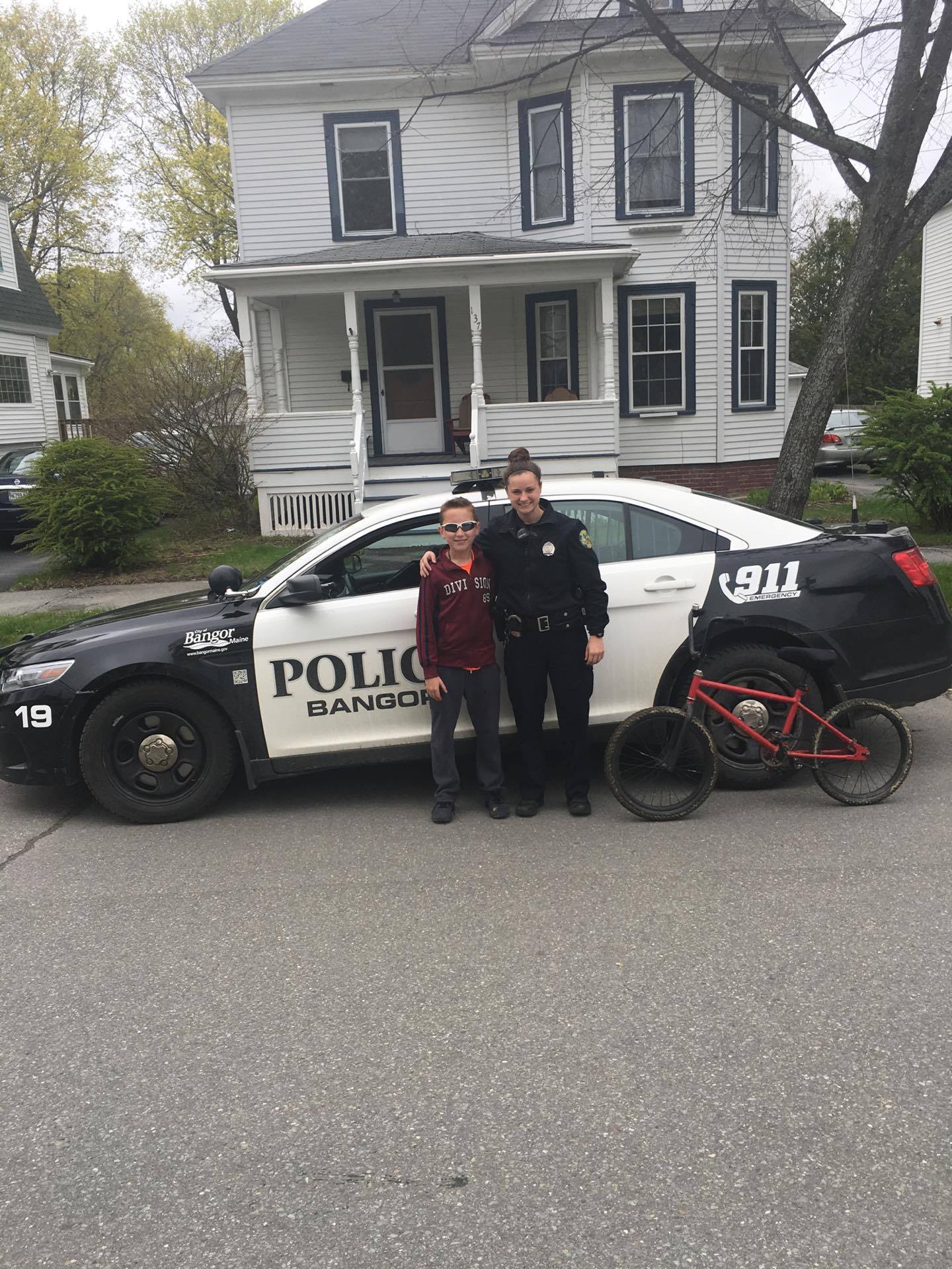 Bangor - Late this afternoon I noted that one of our officers placed ...
