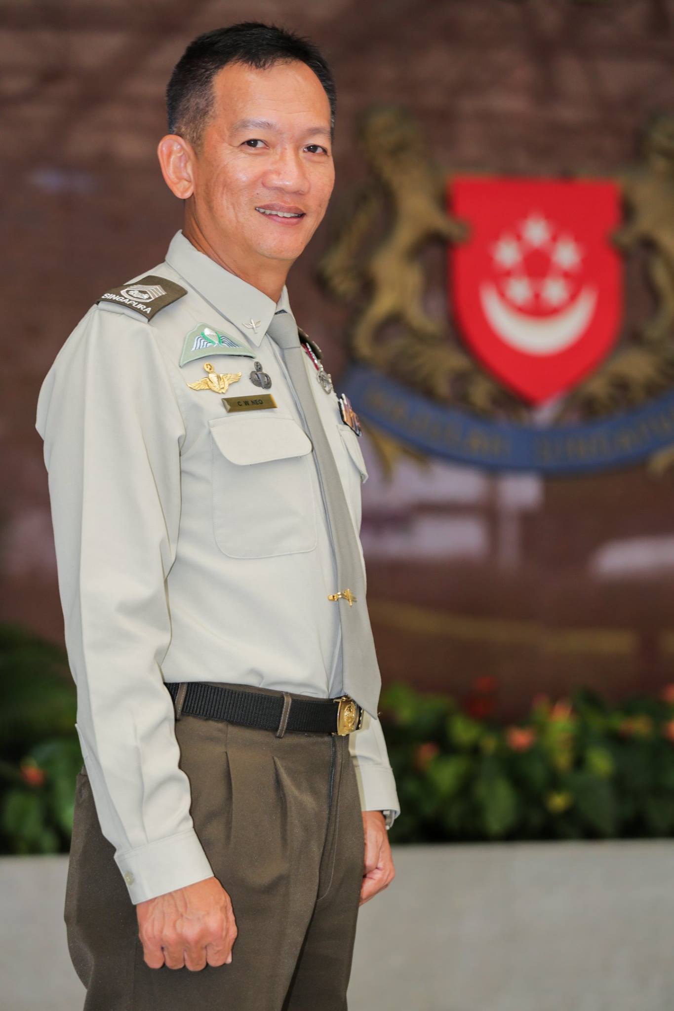The Singapore Army - [Promotion from SWO to CWO] CWO Neo Chee Wee ...