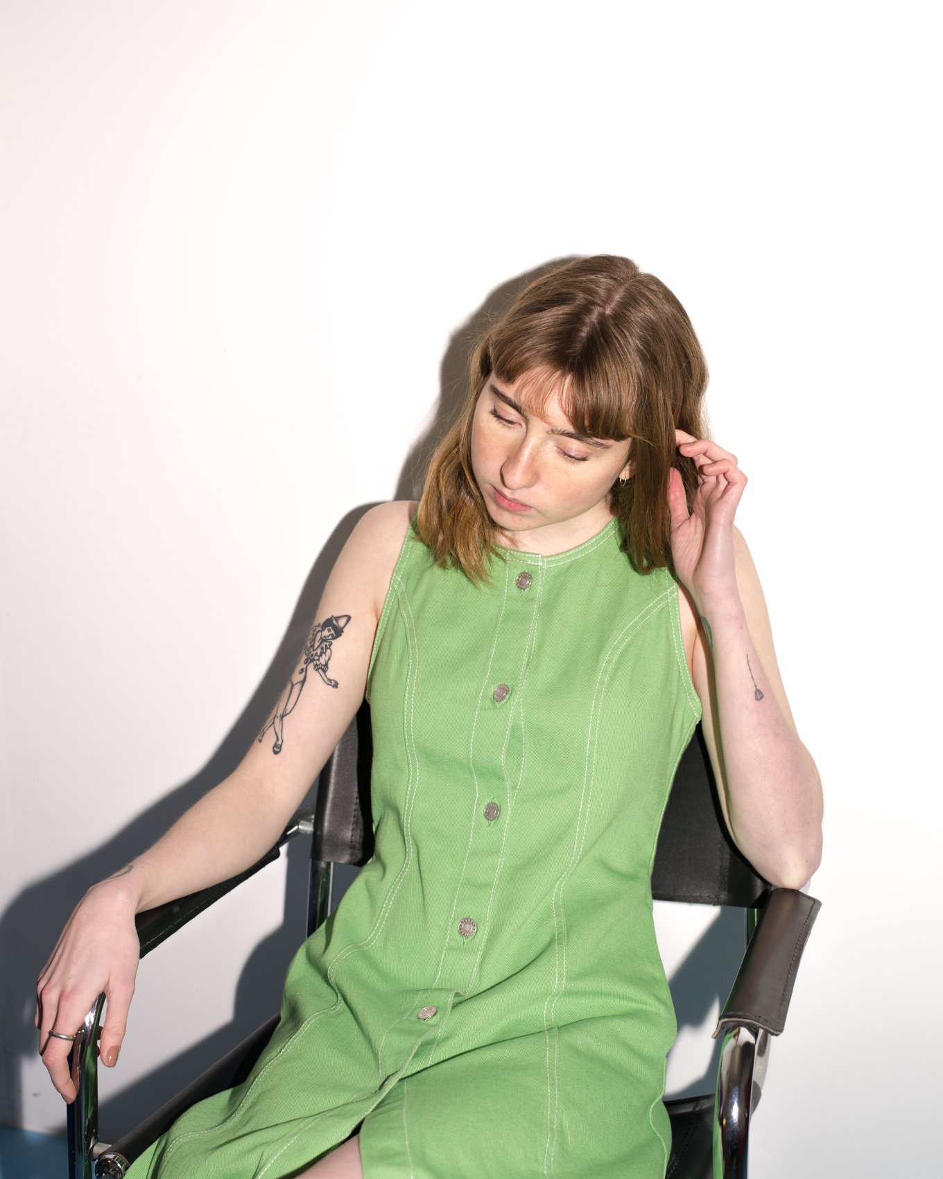 stussy green dress Bailey Contrast Stitch is now available at all Chapter Stores, Dover Street Market London, Dover Street Market Los Angeles and stussy.com http://bit.ly/2GZWdRf Womens dress