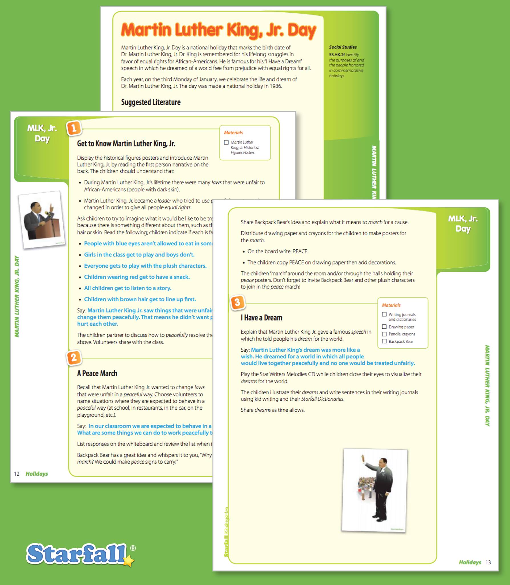 Starfall has Martin Luther... - Starfall Education Foundation | Facebook