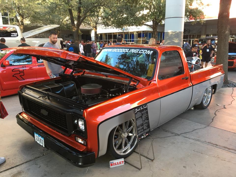 Always a lot of very clean C10 trucks... - Super Muscle Parts