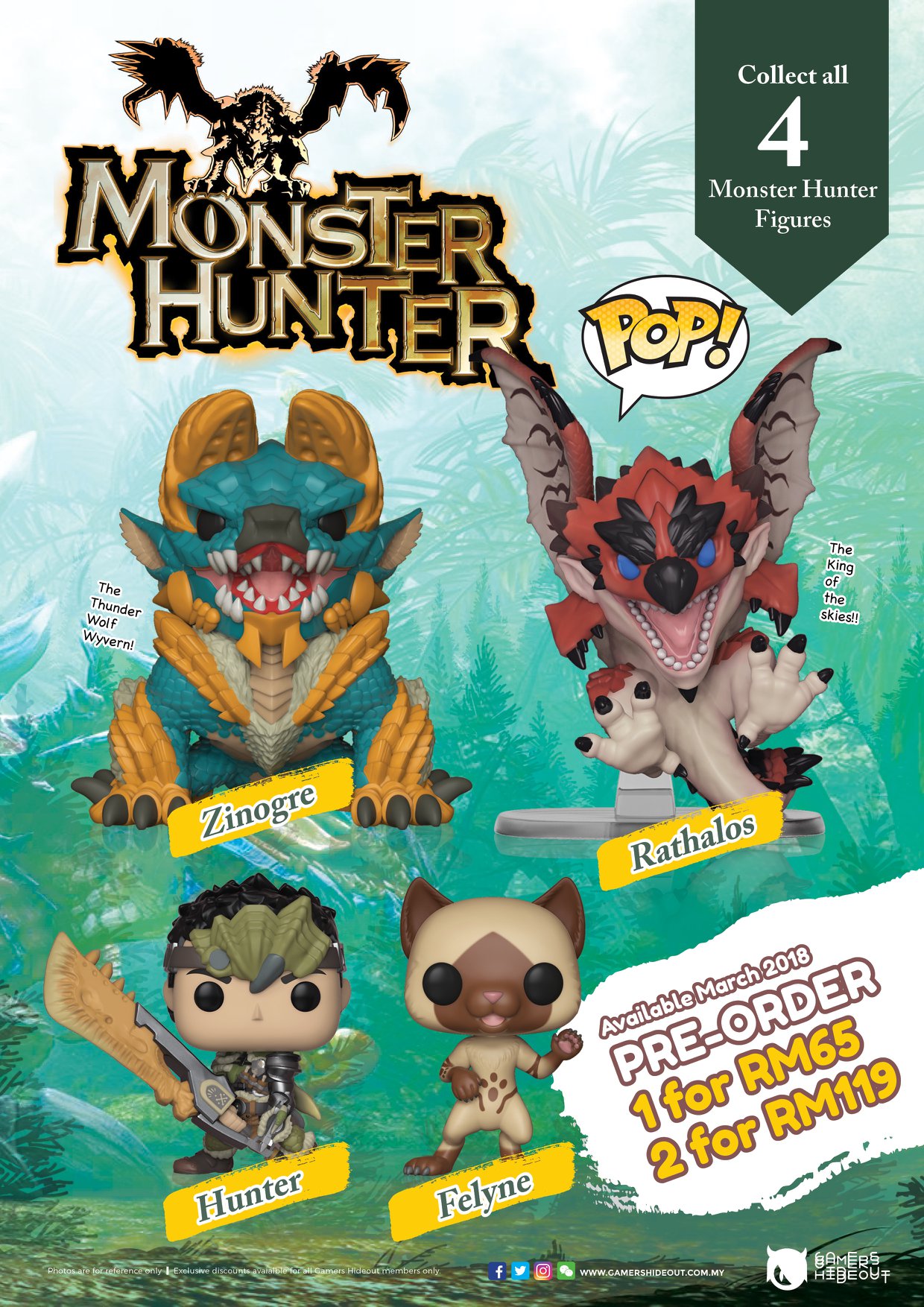 POP MART × Monster Hunter 20th Anniversary Stay tuned? #POPMART 