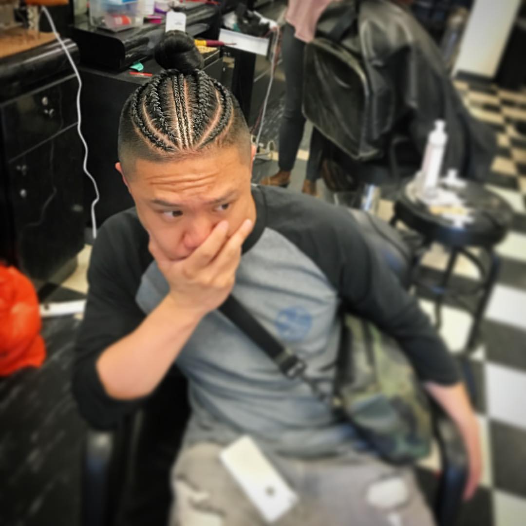 Tim Chantarangsu - One more pic before I take these braids. Jk I took ...
