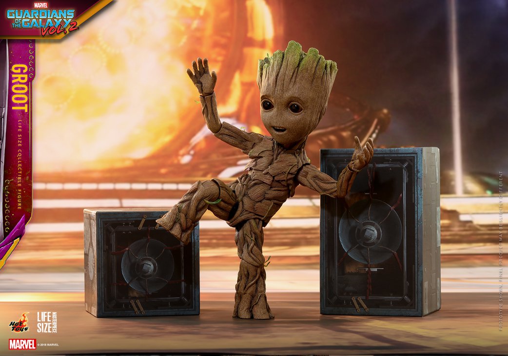 Guardians Of The Galaxy Vol 2 Groot Life Size Collectible Figure